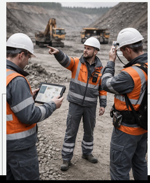 Система контроля персонала для горнодобывающей отрасли в Истре