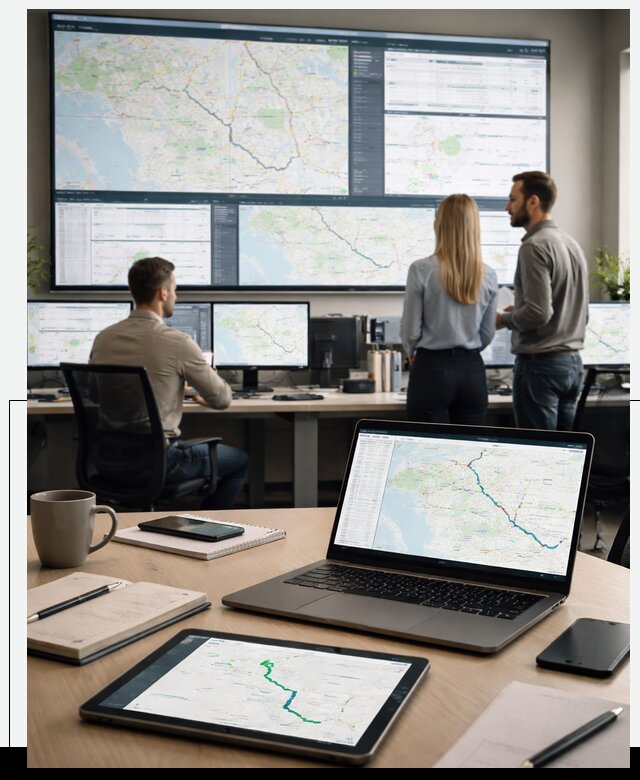 Трекинг грузов и Fleet Management, мониторинг автопарка в Истре